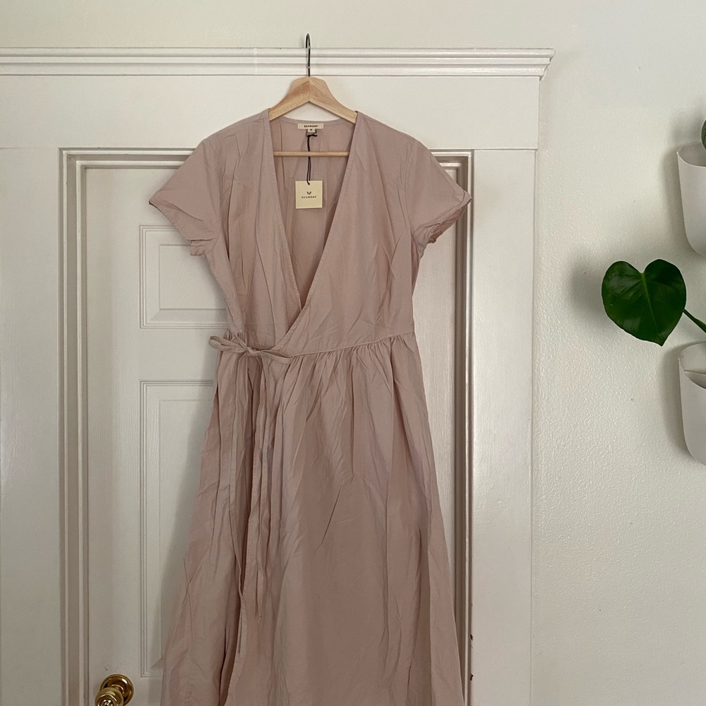 Suunday the Anna dress in mushroom - Picture 2 of 6